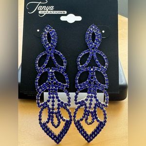 High-End Department Store Designer One of Kind Statement Earrings